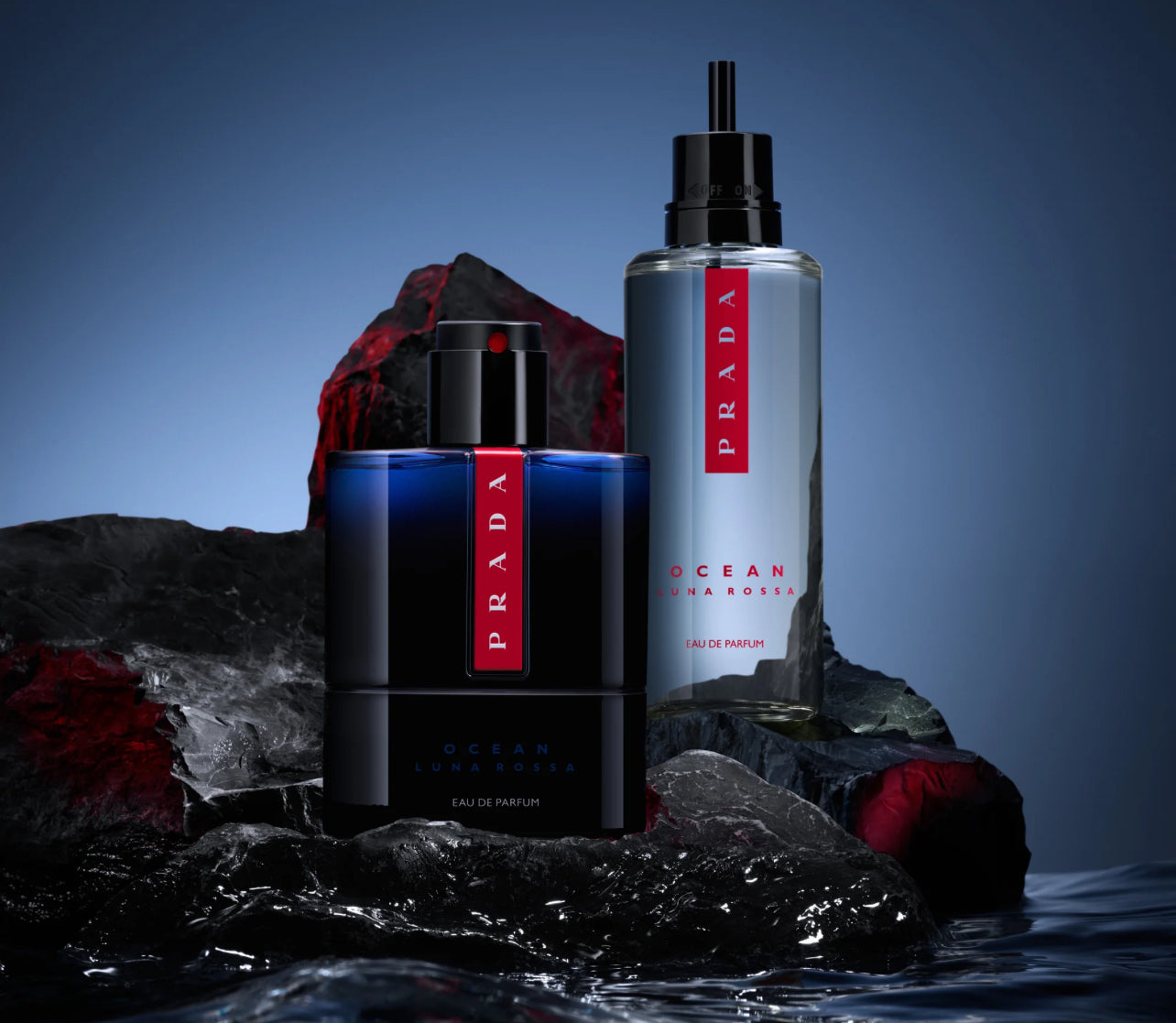 Prada Luna Rossa Ocean by Prada for Men - 3.3 oz EDT Spray
