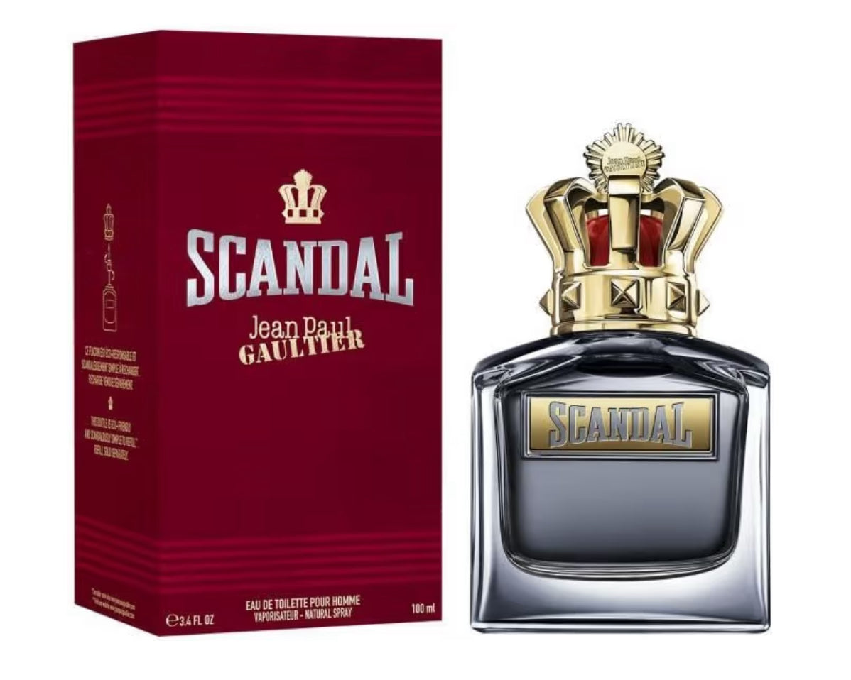 Jean Paul Gaultier Scandal Pour Homme Eau de Toilette For Men 3.4Fl/oz