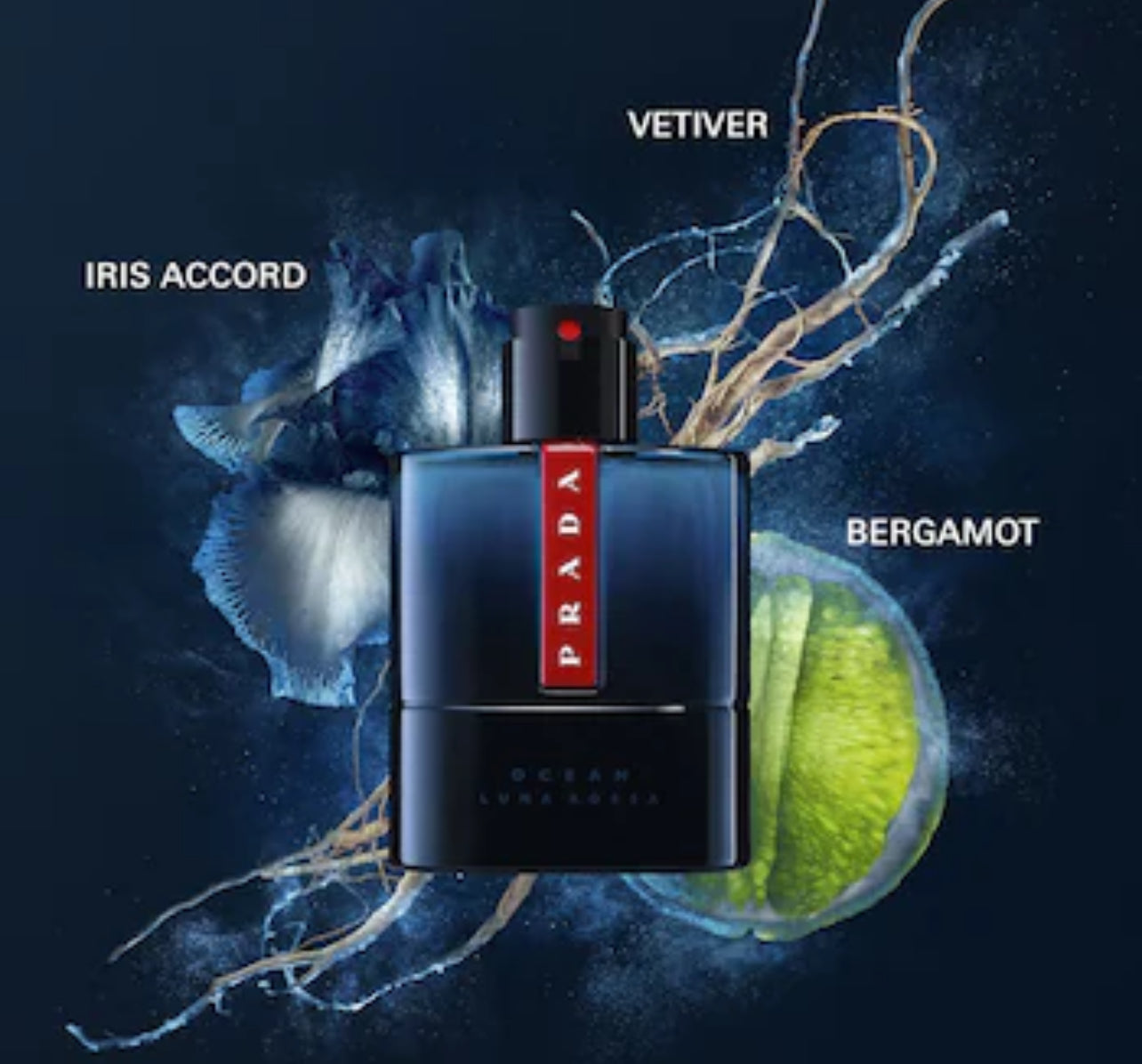 Prada Luna Rossa Ocean by Prada for Men - 3.3 oz EDT Spray