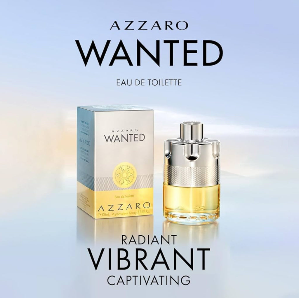 Wanted Eau de Toilette -Lemon, Vetiver - Everyday Wear - Luxury Perfumes for Men