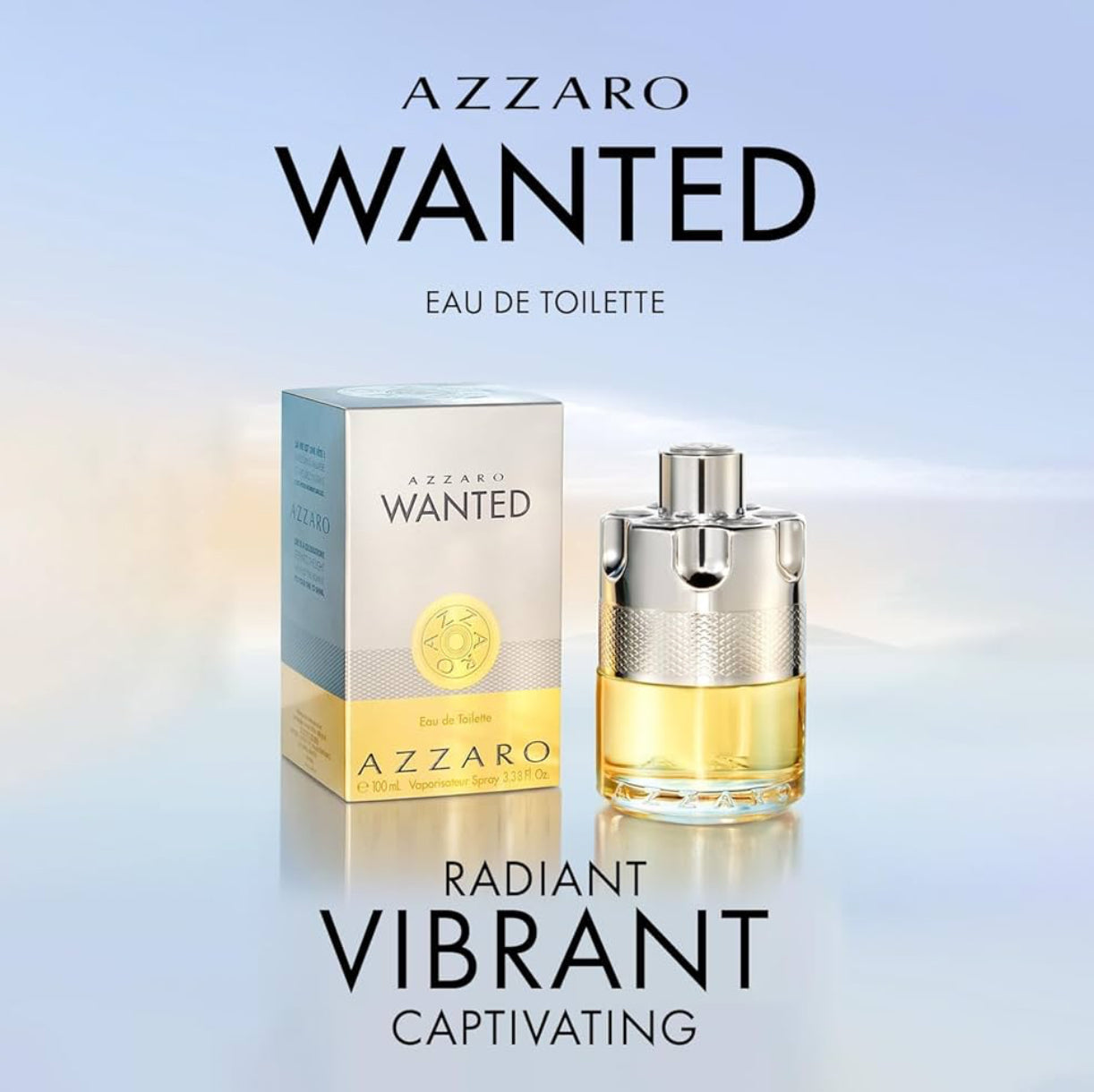 Wanted Eau de Toilette -Lemon, Vetiver - Everyday Wear - Luxury Perfumes for Men